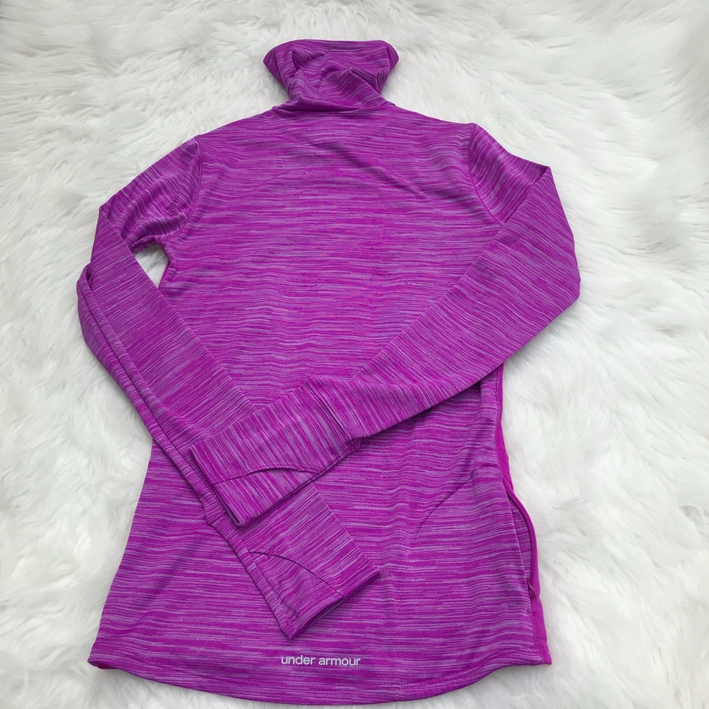 Under Armor Run Wind Turtleneck Top Long Sleeve - image 8